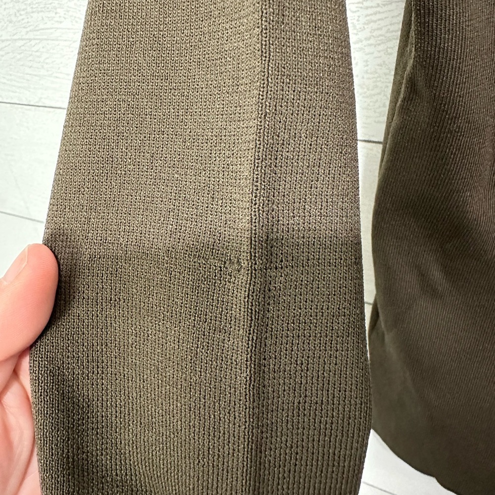 NWT Brown Zara Knit Sweater Size Medium - Picture 10 of 10